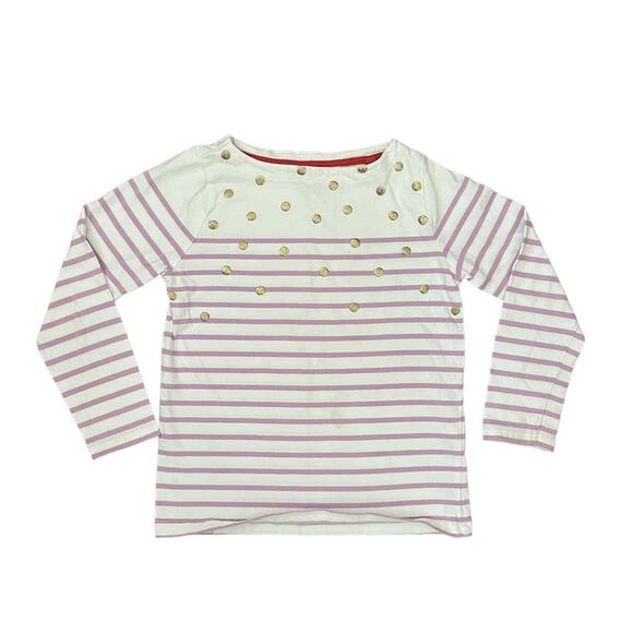 Boden (5|6y) Striped Breton Tee - Picture 1 of 7